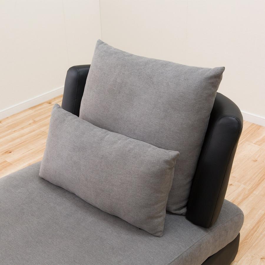 ニトリ（NITORI） ソファー ソファ 布張りカウチソファ (ポーション2KD