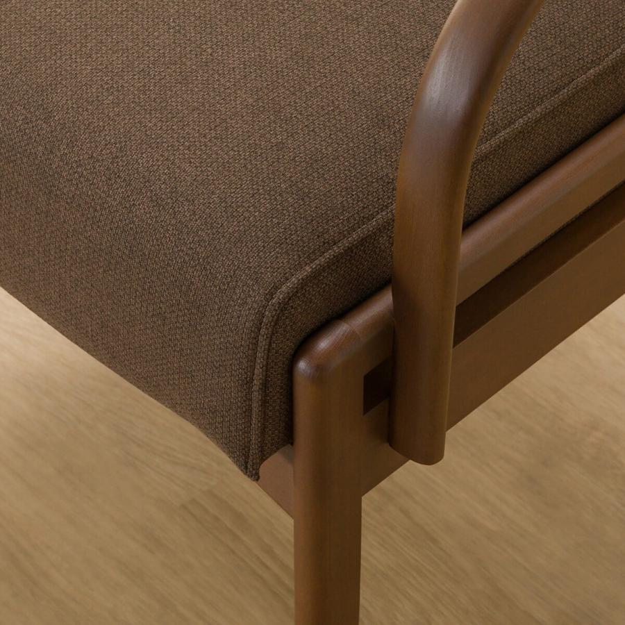 ニトリ（NITORI） 傷・汚れに強いファブリック ダイニングチェア(N