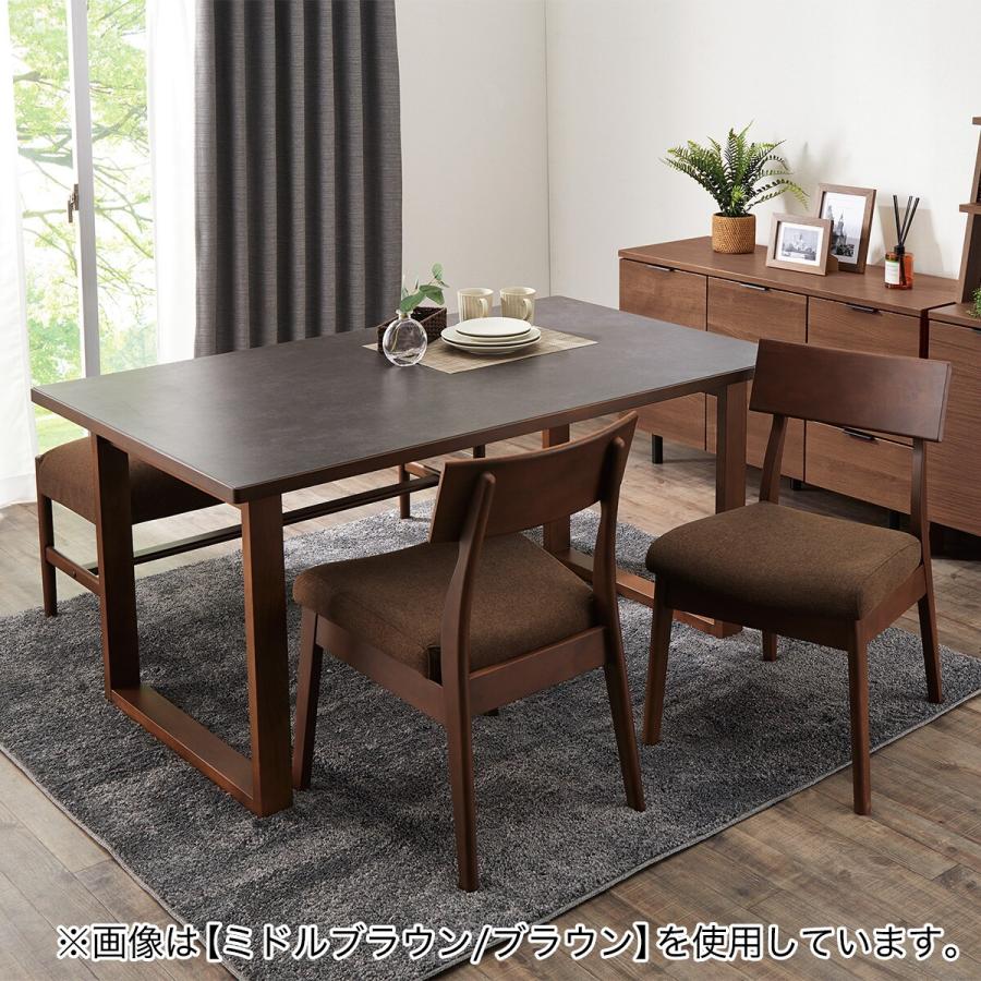 ニトリ（NITORI） 傷・汚れに強いファブリック ダイニングチェア(N