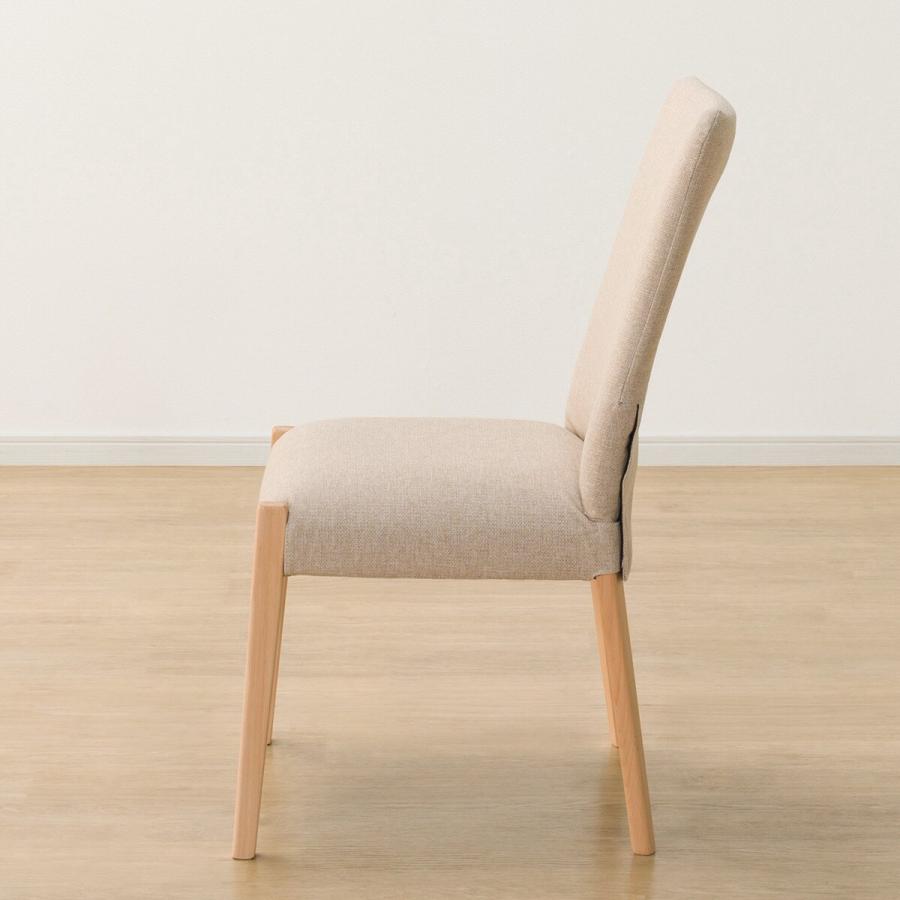 ニトリ（NITORI） 傷・汚れに強いファブリック ダイニングチェア(N