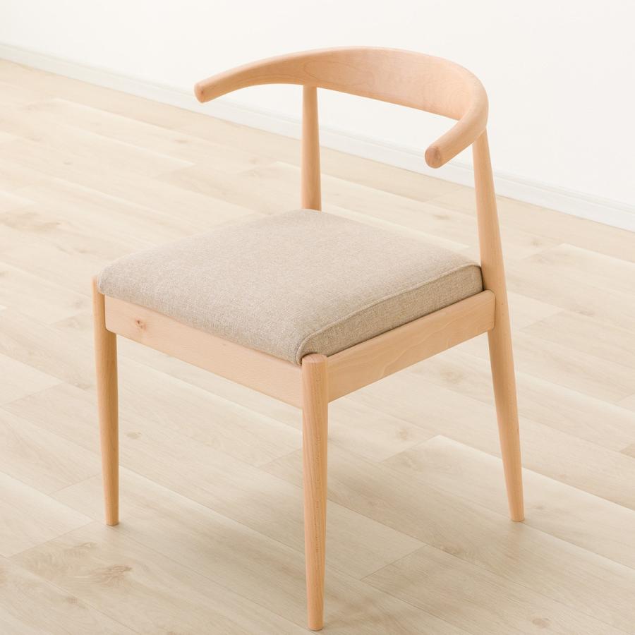 ニトリ（NITORI） 傷・汚れに強いファブリック ダイニングチェア(N