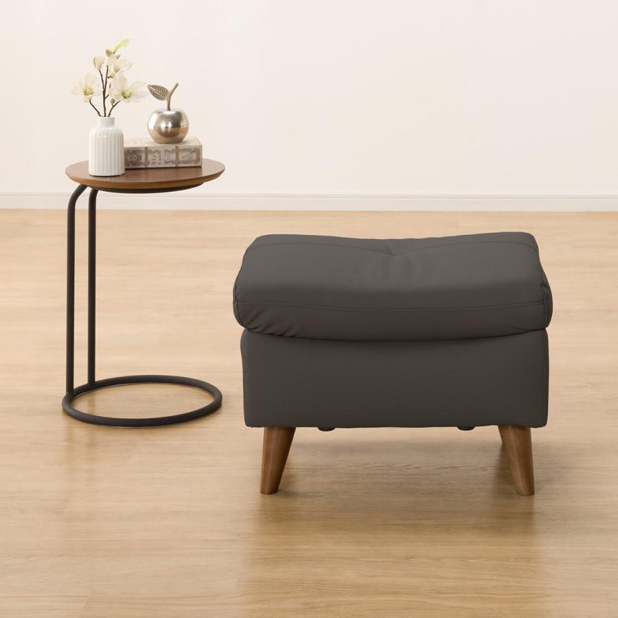 ニトリ（NITORI） スツール(PD02-2 革 GY) : ニトリ Yahoo!店 - 通販