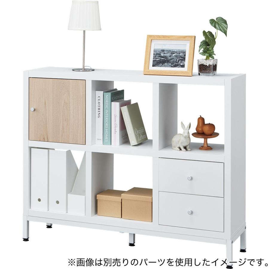 ニトリ（NITORI） オープンシェルフ(RX01 2x3 WH) : ニトリ Yahoo!店