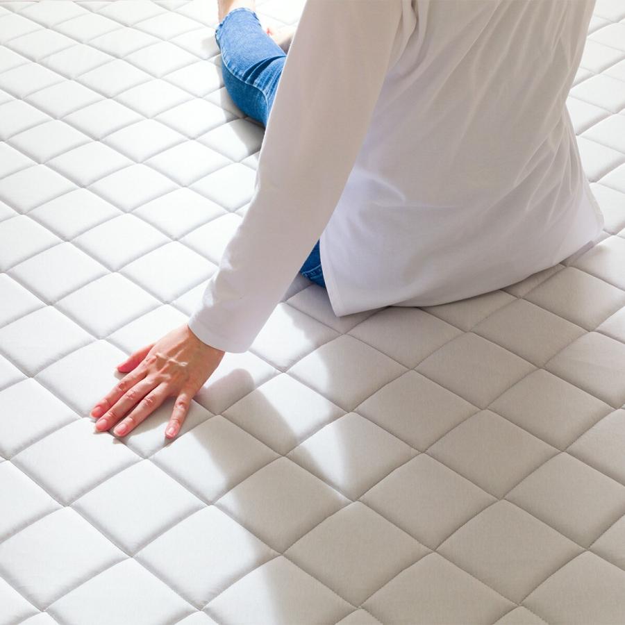 ニトリ（NITORI） 15mmウレタン入り 接触冷感+持続冷感+防汚加工ラグ(N