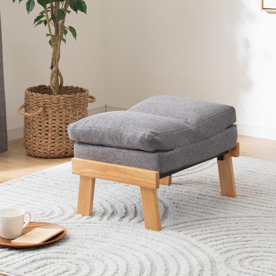 ニトリ（NITORI） オットマン(KJ-1 GY/NA) : ニトリ Yahoo!店 - 通販