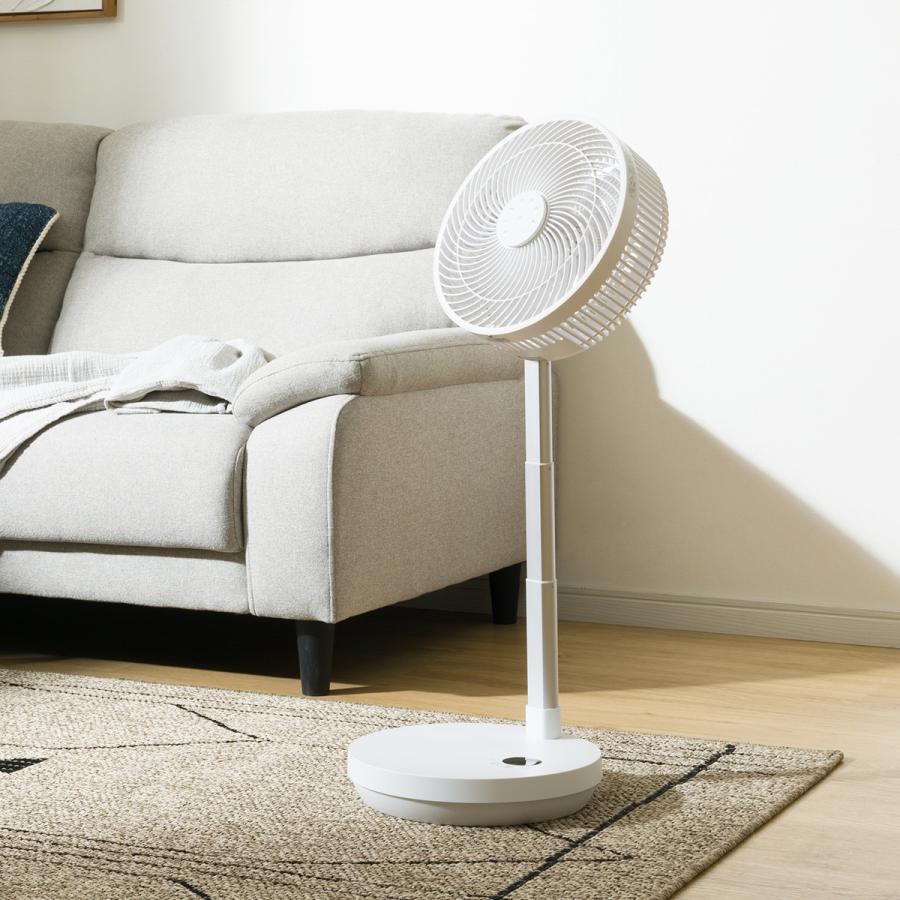 ニトリ（NITORI） DCタイプ コードレスコンパクト収納扇風機 (25cm