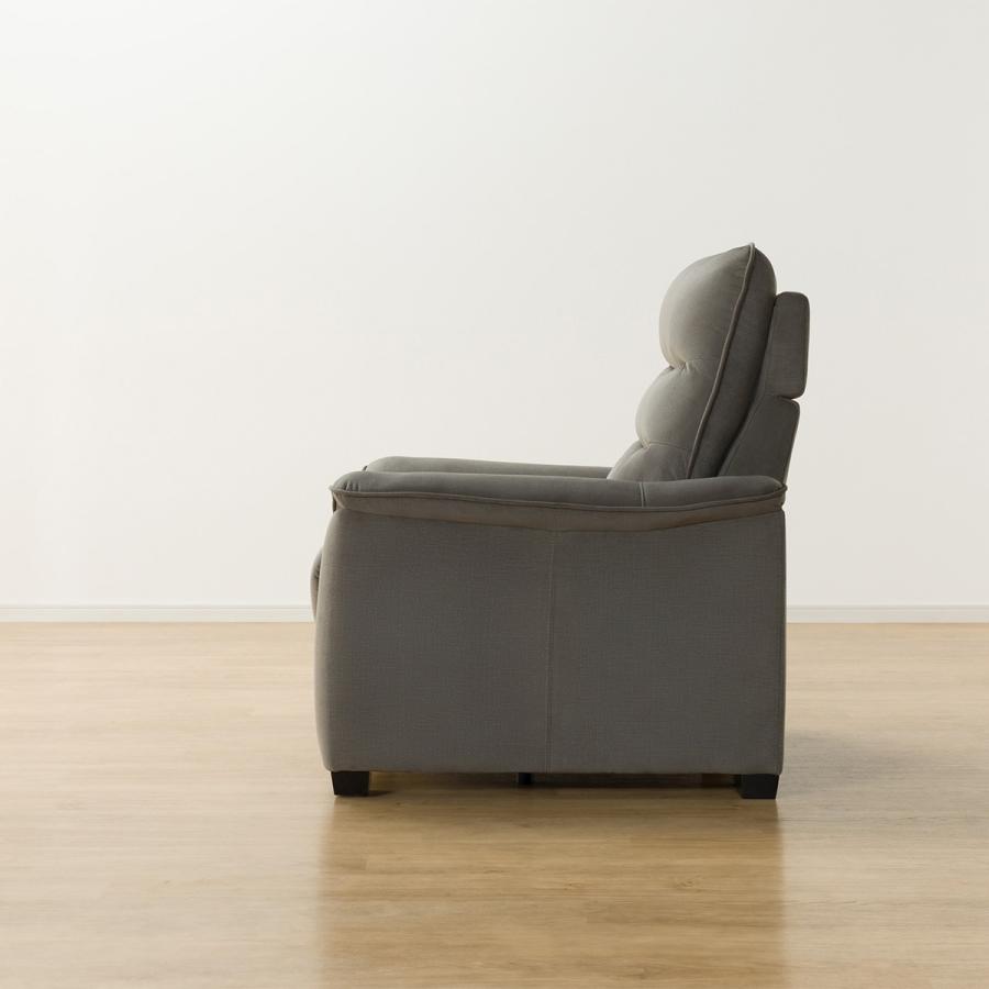 ニトリ（NITORI） 1人用電動リクライニング布張りソファ(Nビリーバ3