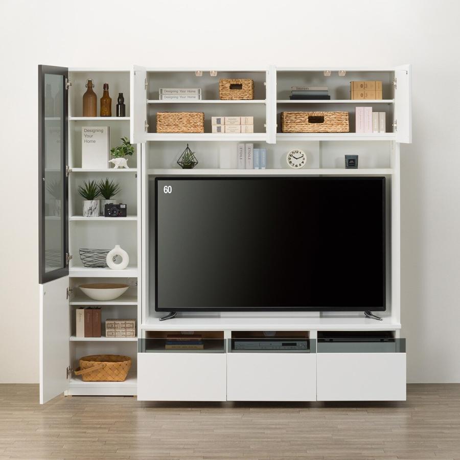 ニトリ（NITORI） ハイテレビボード2点セット(UF01 150 ガラス