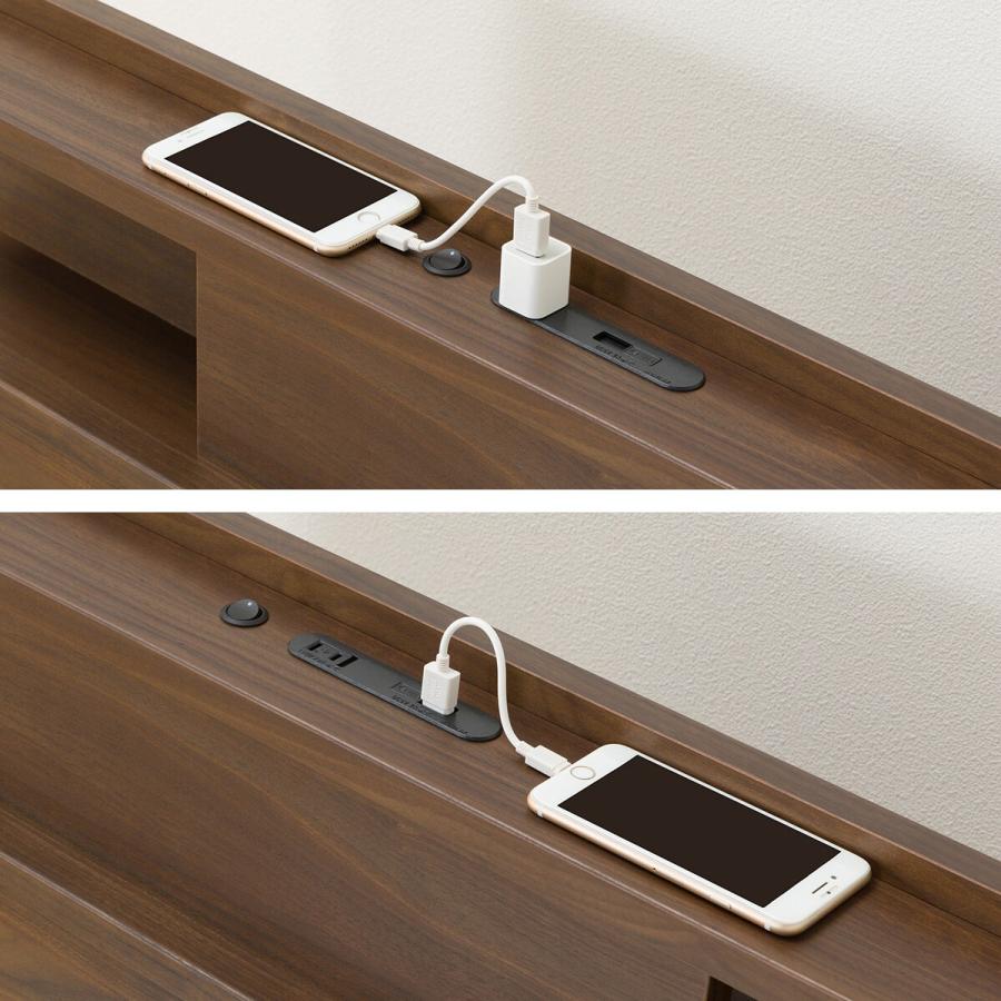 ニトリ（NITORI） 電動セミダブルベッドフレーム(NS004 LEG MBR