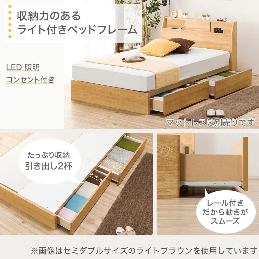 ニトリ（NITORI） ベッド ダブルベッドフレーム(アザン3 浅型/WW