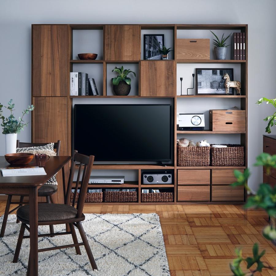 ニトリ（NITORI） 追加壁面ユニット 5段(追加セット シェルフ コネクト