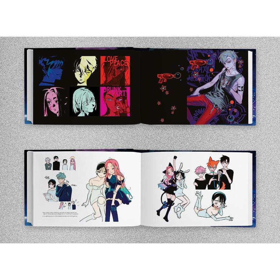 韓国語 アートブック『ALIEN STAGE OFFICIAL ARTBOOK エイリアン