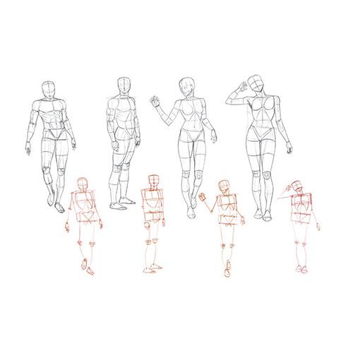 韓国語 美術 イラスト 実技 本 『キム・ラッキの線画 ドローイング Vol