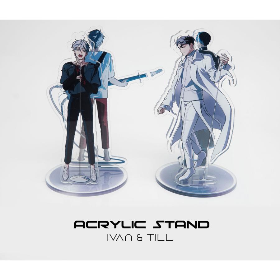 韓国 アニメ グッズ『イヴァン&ティル アクリルスタンド（2種類から一