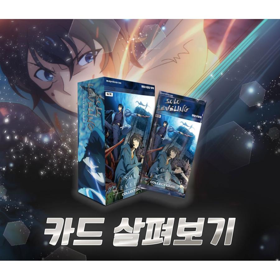 韓国 コミック グッズ『俺だけレベルアップな件 コレクトカード 1BOX+