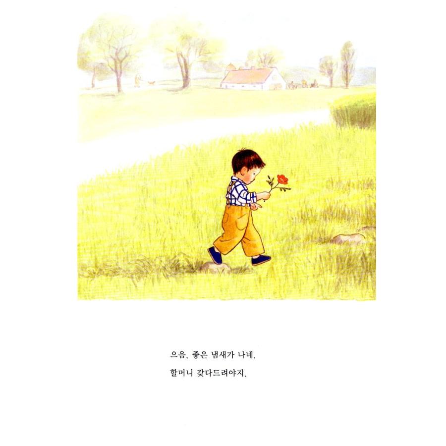 韓国語の絵本/ハングルの絵本 おばあちゃんの家に行く道（ぼくはある