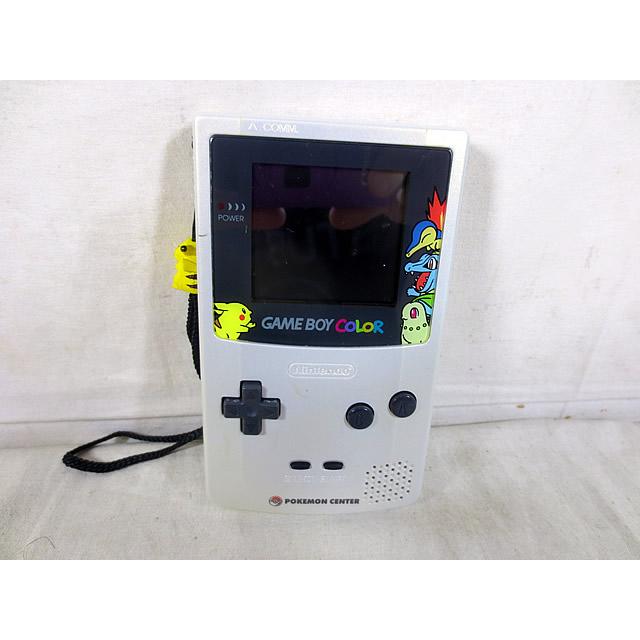 美品 任天堂 ゲームボーイ カラー GB 本体 ポケットモンスター金銀