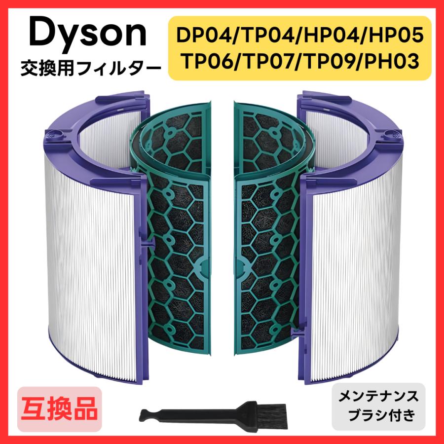Dyson（ダイソン） 互換品 フィルター 交換 Dyson DP04 TP04 TP05 HP04