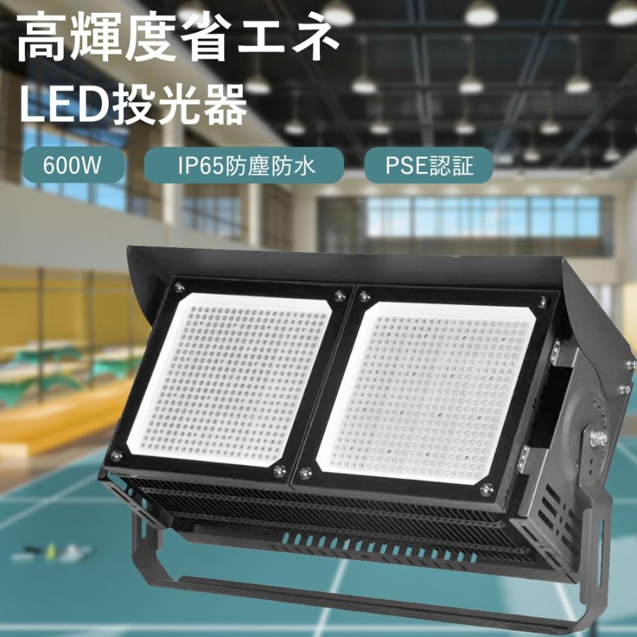 LED投光器 600W 外灯 超爆光 高輝度 演出照明 led投光器 作業灯