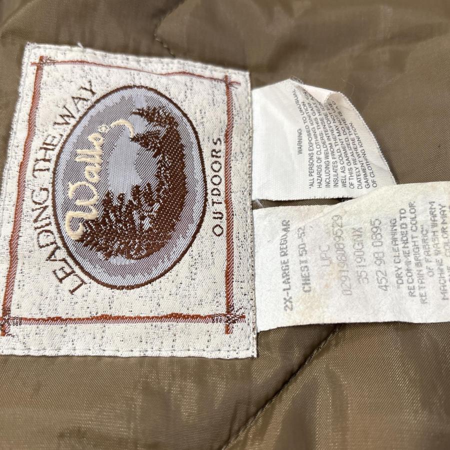 USA古着 ウォールズ Walls ダック ワークジャケット 襟コーデュロイ