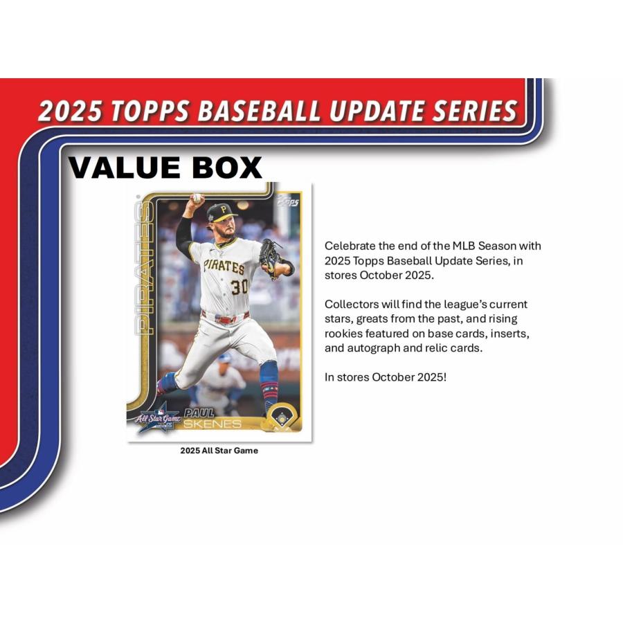 MLB 2025 TOPPS UPDATE SERIES VALUE BOX : トレカショップ二木 - 通販