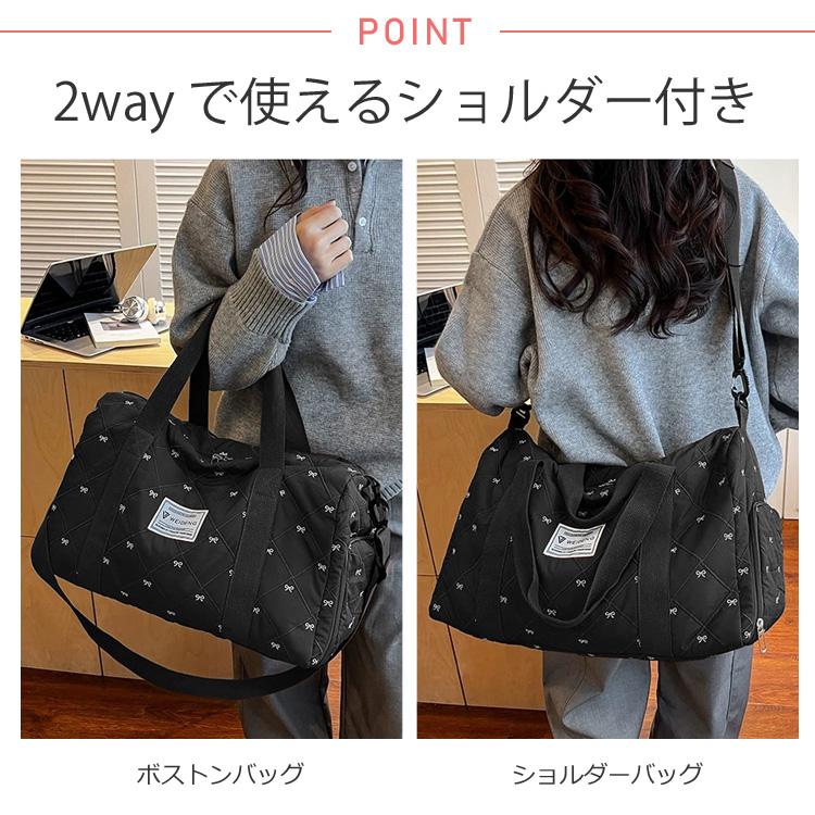 全品送料無料一部除く リボン柄 シューズ収納付き キャリーオン