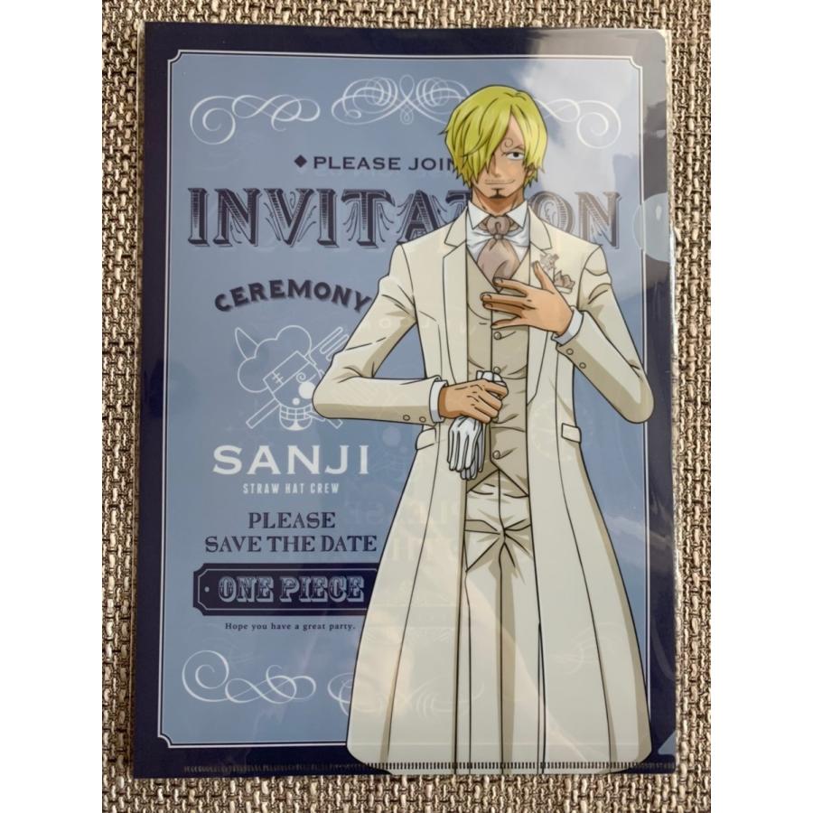 ☆ ONE PIECE ワンピース 麦わらストア タキシード クリアファイル