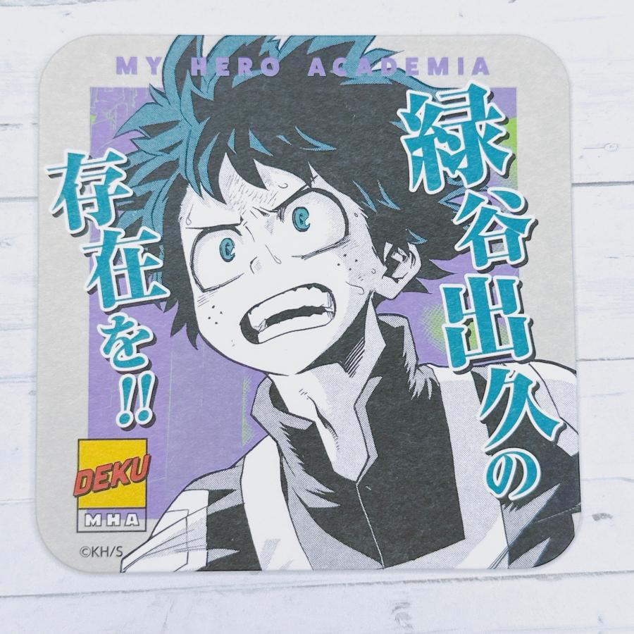 ☆ 僕のヒーローアカデミア ヒロアカ アートコースター RIVALS 緑谷出
