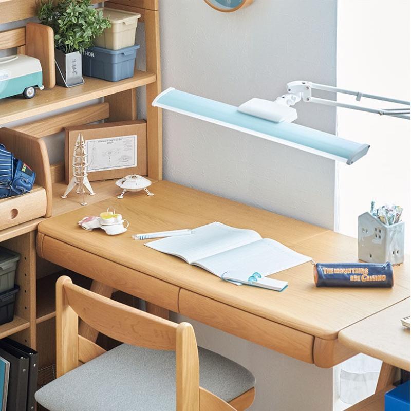 浜本工芸 学習デスク No.32 子供用勉強机 書斎 キッズ 天板拡張