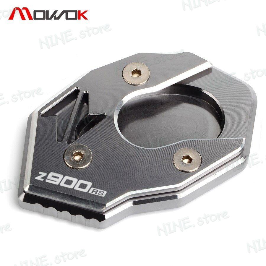 互換品 Z900RS オートバイのサイドスタンド延長プレートキックスタンド