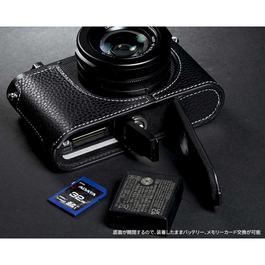 ライカ（Leica） Leica D-LUX8 専用 レザー ケース Black ブラック TP