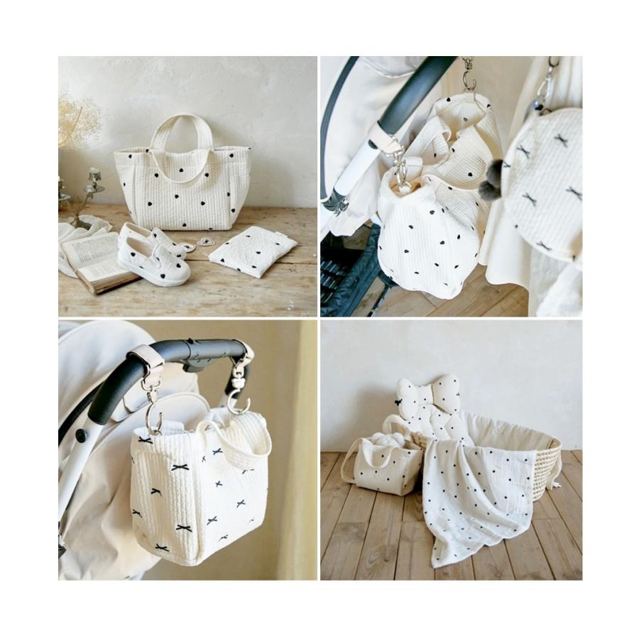 ヌビバッグ トート マザーズ バッグ 刺繍 ハンドバッグ ミニ リボン