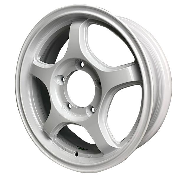 ホイール4本セット 16x5.5J +20 JOYMAX 16インチ パールホワイト PCD