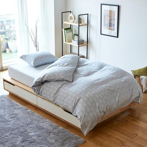 LANVIN COLLECTION カバー 掛けふとんカバー ダブル ロング ラマンセ