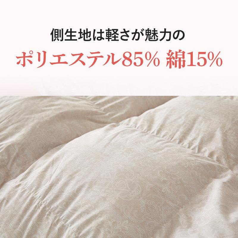 西川（nishikawa） 羽毛布団 シングル ロング 掛けふとん 昭和西川直営