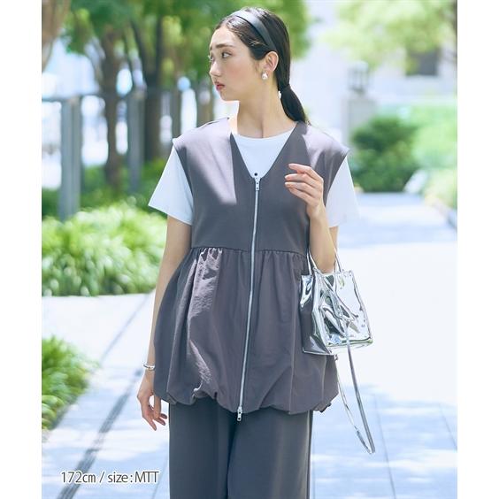 ニッセン（nissen） ベスト トールサイズ レディース 高身長 ポンチ