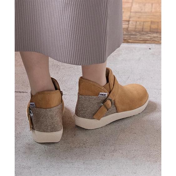 ニッセン（nissen） レディース ゆったり幅広 moz モズ 軽量 ベルト付