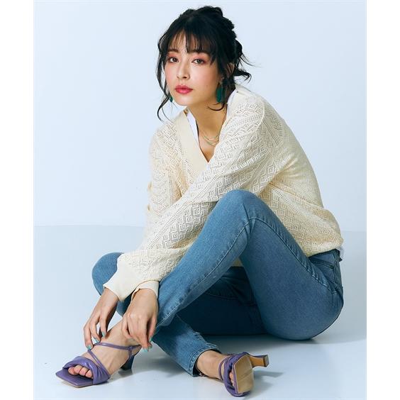 20センチKpopドールパンツ❗️つり付き茶デニム 20センチKpopドール