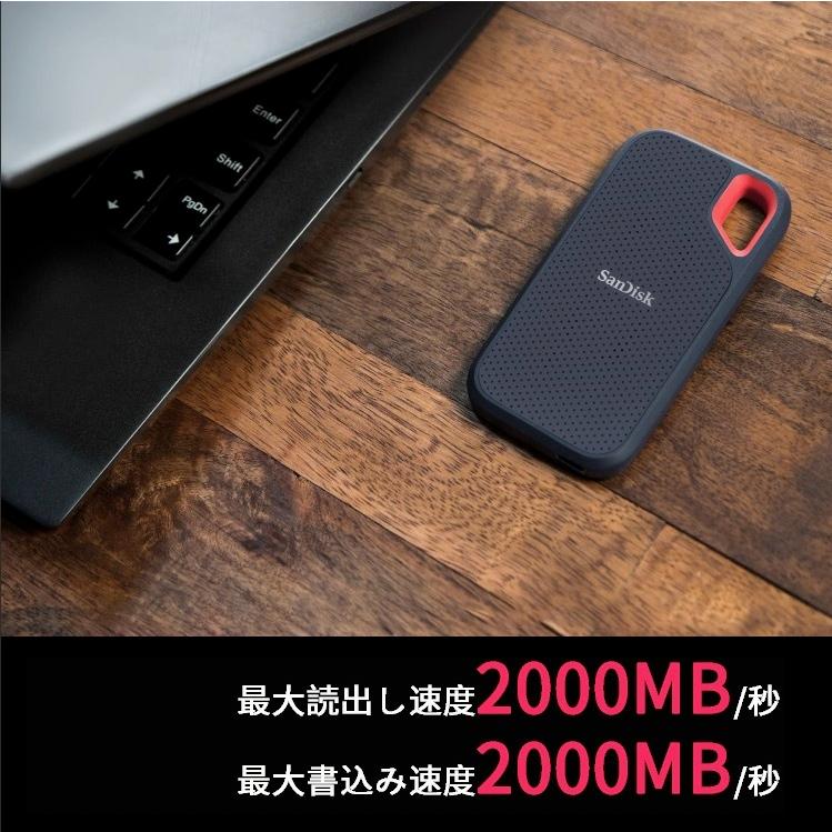 SanDisk（サンディスク） SanDisk SSD 外付け 2TB USB 3.2 Gen 2x2