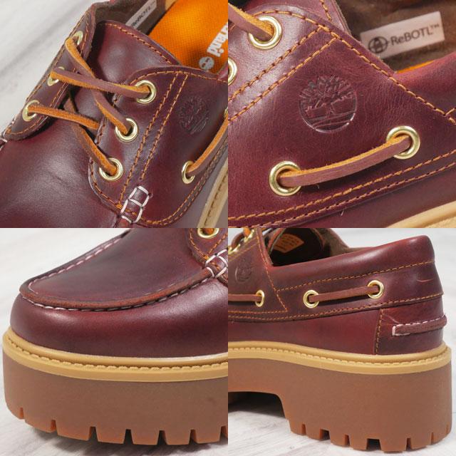 Timberland（ティンバーランド） レディース 厚底 モカシン ストーン