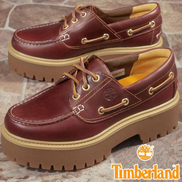 Timberland（ティンバーランド） レディース 厚底 モカシン ストーン