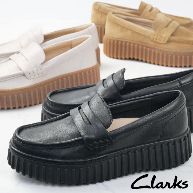 Clarks（クラークス） 厚底 ローファー レディース 854G