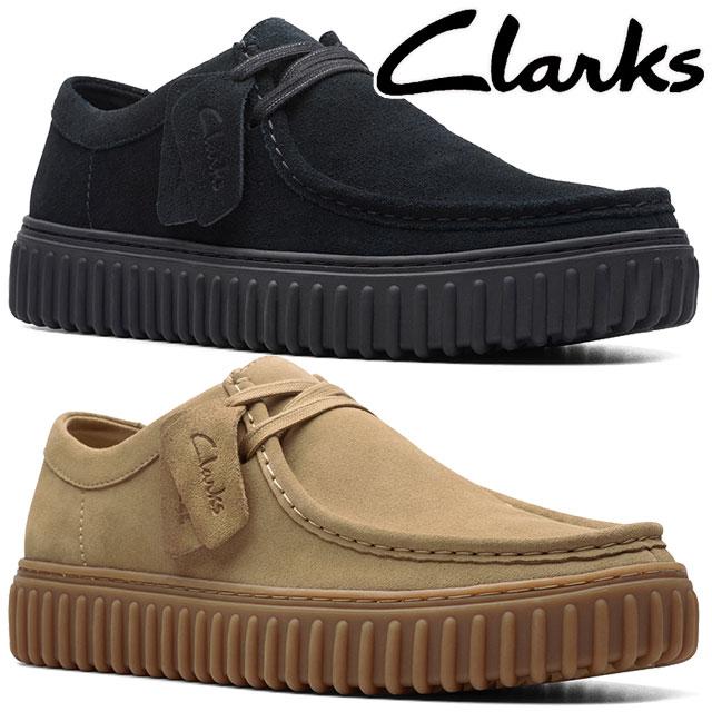 Clarks（クラークス） 爆買 メンズ 厚底 トーヒル ロー チャンキー