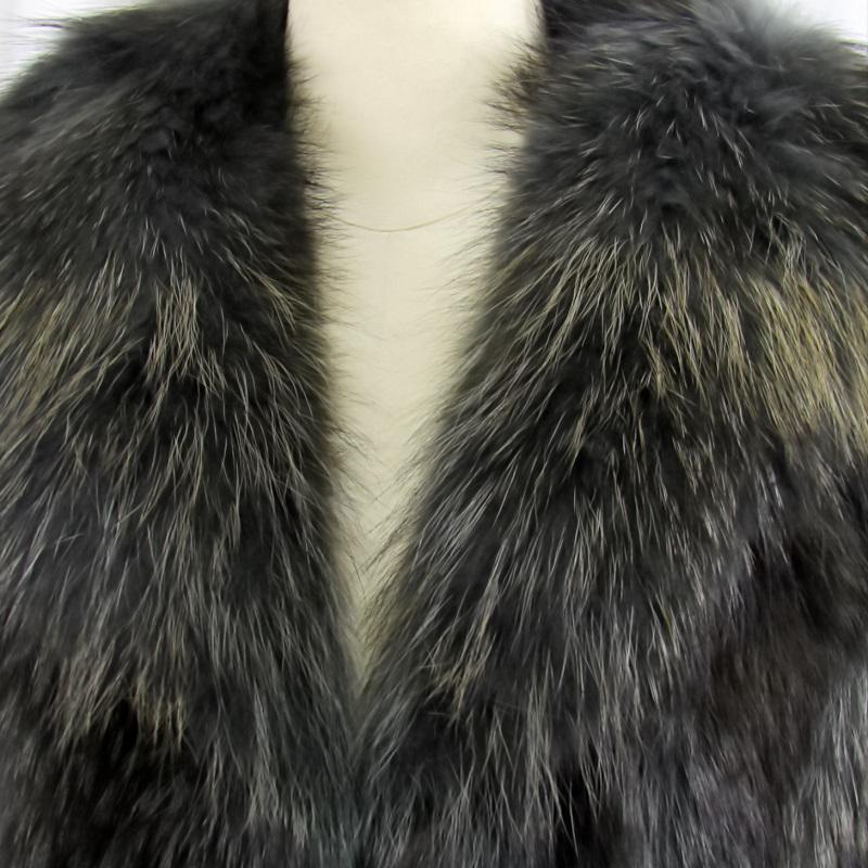 毛皮/ファー/艶のある美しい刺し毛と柔らかく保温性に優れた綿毛の