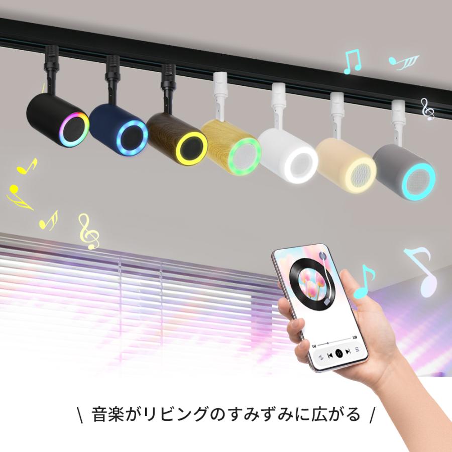 ダクトレール スピーカー 2個 レール用 Bluetooth スピーカー付き