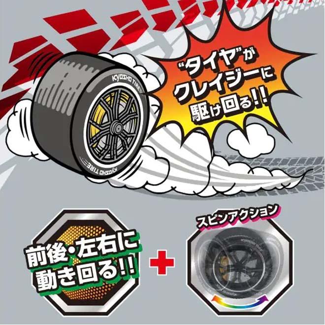京商 ラジコン ラジコンカー RC ザ・タイヤ！ リモコンカー おもちゃ