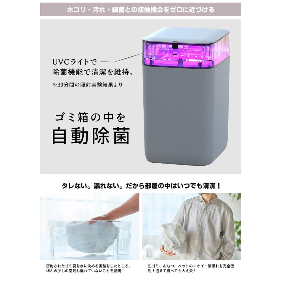 完全自動ゴミ箱 ラージ 30L THE PERFECT BOX （スマートゴミ箱 全自動