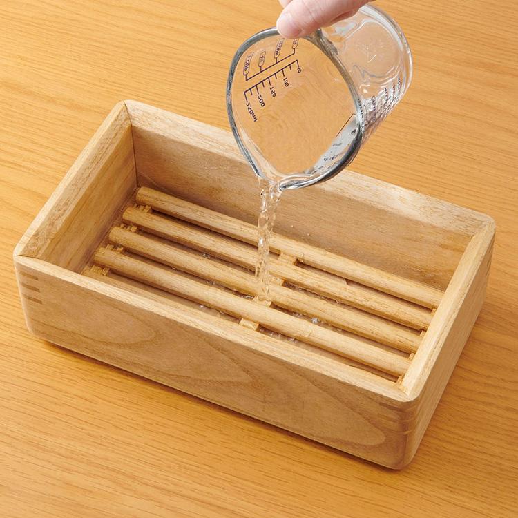 OSMAC kirisai 桐のレンジでむし鉢 （大サイズ 大 蒸し器 桐製 ベト