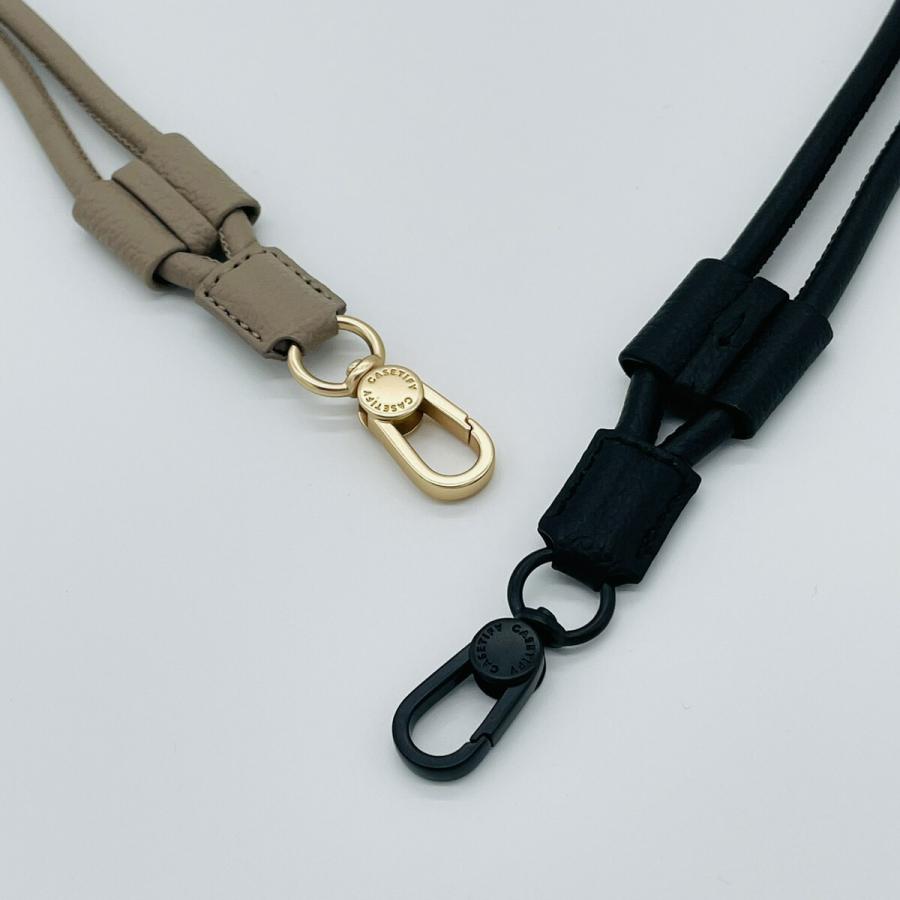 CASETiFY ケースティファイ スマホ ショルダーストラップ ブラック