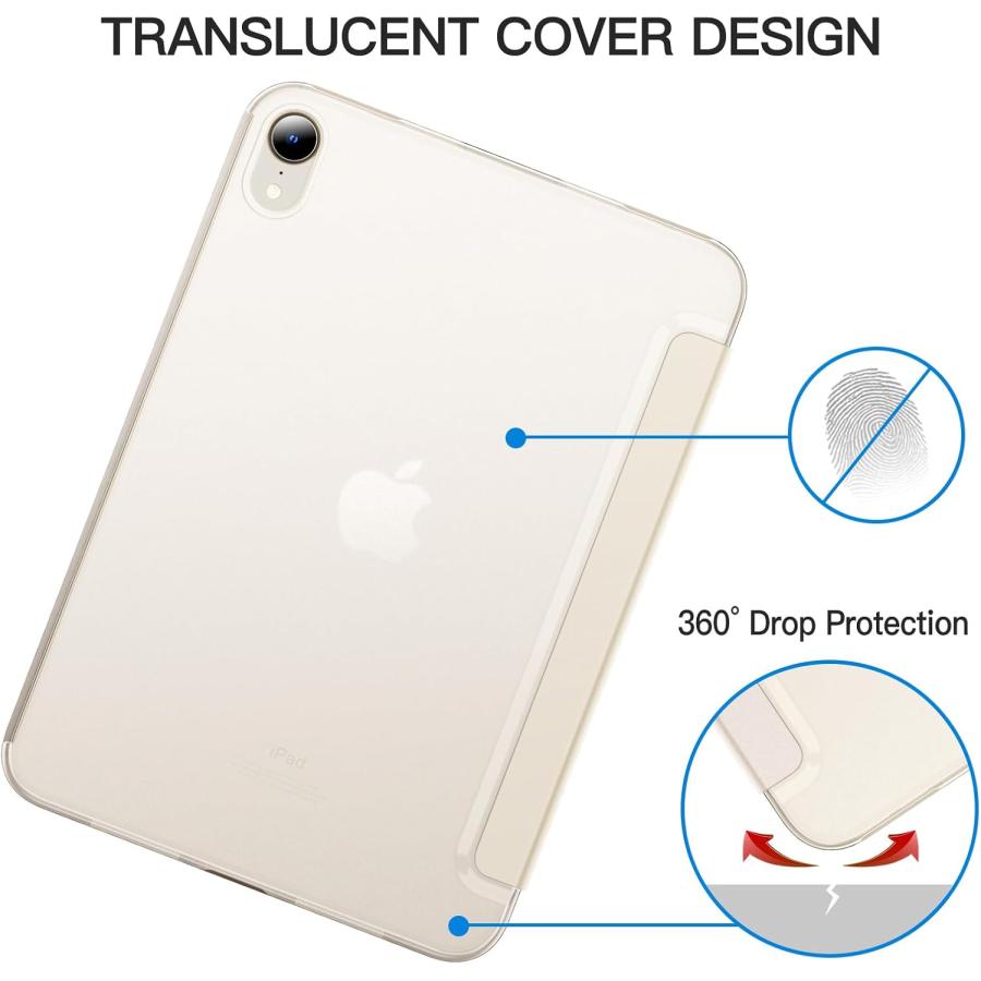 即納 iPad mini 7(A17 Pro) / 6 アイパッド ミニ PUレザー 三つ折り